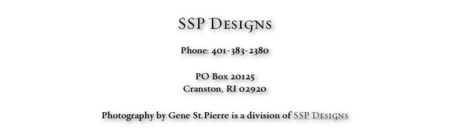 SSP Designs

Phone:...